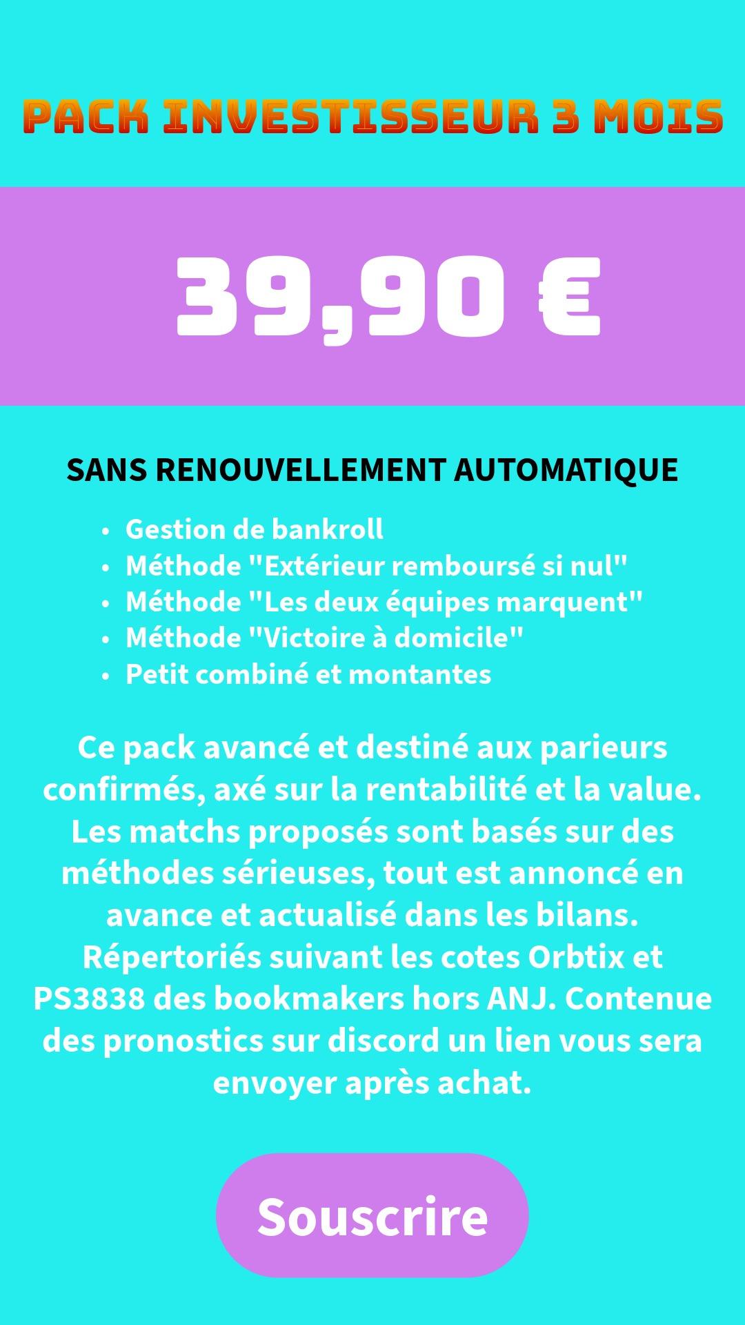 3 mois